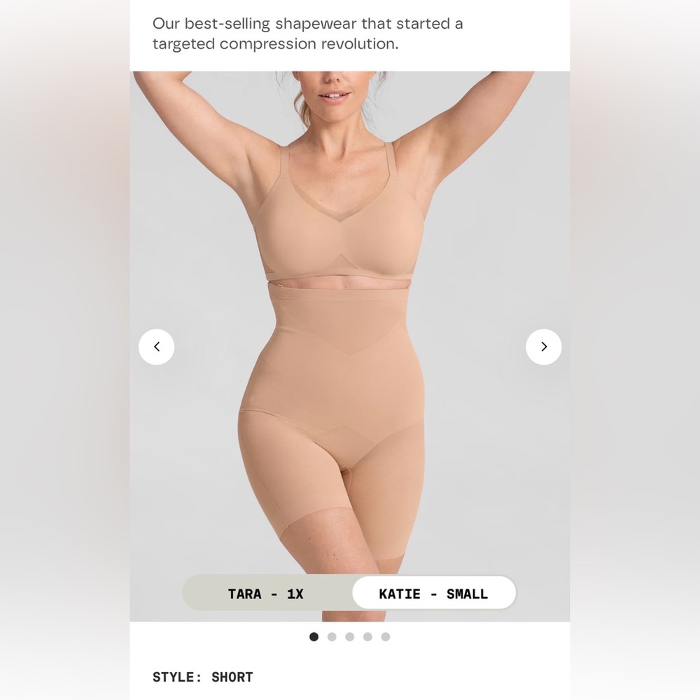 Honeylove SuperPower Short Shapewear Medium Size Medium